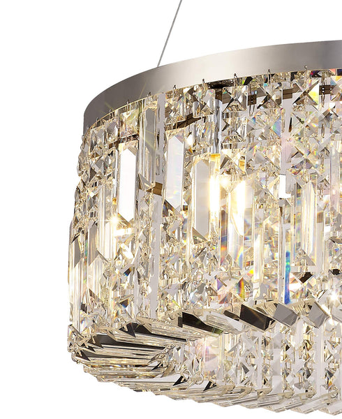 Zula Round Pendant Chandelier 8 Light